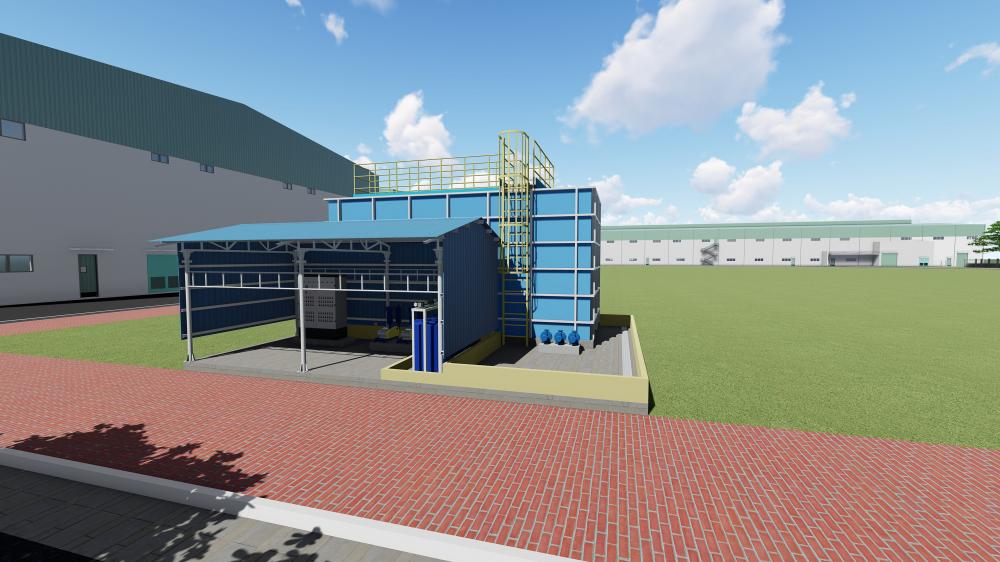 Trạm XLNT Sinh Hoạt Nhà Máy Sản Xuất <br> Linh Kiện Màn Hình Tivi