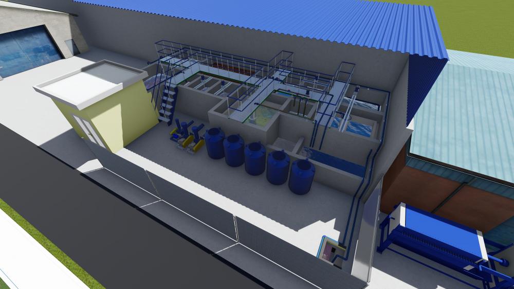 Trạm XLNT Nhà Máy Dệt Nhuộm