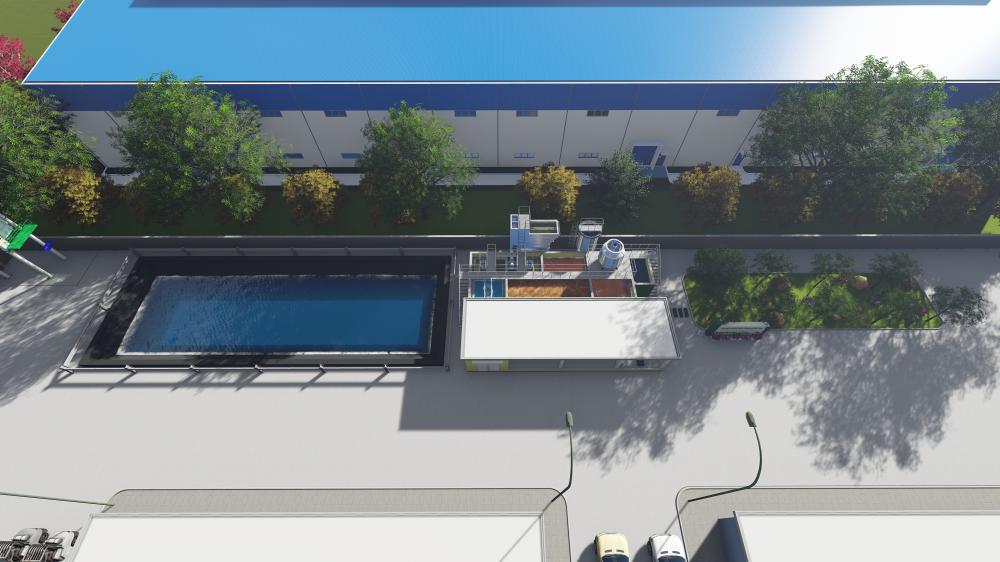 Trạm XLNT Nhà Máy Sản Xuất Nhuộm Dây Đai